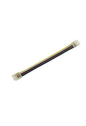 12mm RGBCCT LED strip connector 2 zijdig – soldeervrij – klik connector – 12mm 96 LED's - IP20