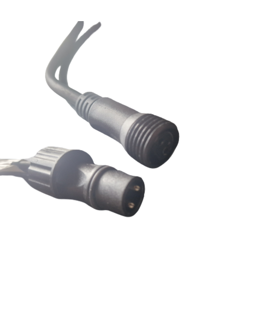 10 meter - uitbreiding - kerstverlichting 100 LED’s – zwarte kabel - professioneel - IP65 waterdicht - LUKSUS