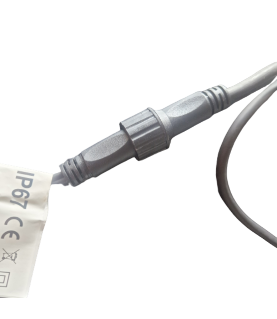 10 meter - startset - kerstverlichting 100 LED’s – zwarte kabel - professioneel - IP65 waterdicht - LUKSUS