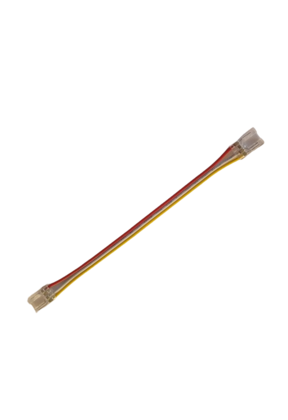 COB LED strip connector Dual White 2 zijdig – soldeervrij – klik connector 10mm –  IP20 COB - IP20
