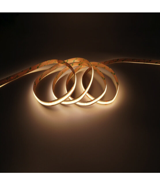 COB LED strip 12 volt DUAL WHITE 22W 1820LM 608 LED p/m IP67 waterdicht – 5 meter