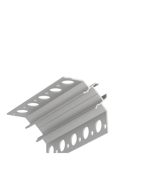 LED tegel en stuc hoekprofiel 2 meter 39,9 mm x 39,9 mm C24STUC BINNENHOEK