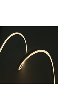 Neon Flex LED strip 24 volt 3000 kelvin warm wit 9,6W 1000LM 6 x 12mm IP67 – 10 meter