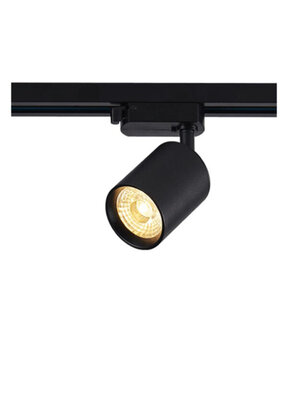 3-fase rail spot Zwart 30W 38° - PANDA