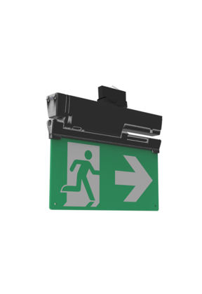 3-fase noodverlichting met accu t.b.v. 3-fase rails