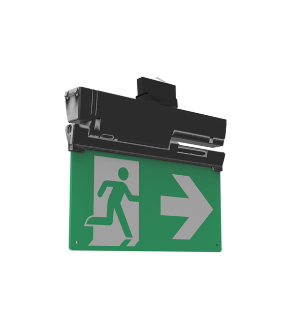 3-fase noodverlichting met accu t.b.v. 3-fase rails