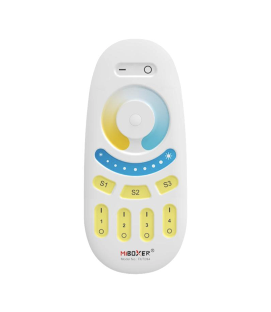 LED strip afstandsbediening - Dual white LED - 4-zone