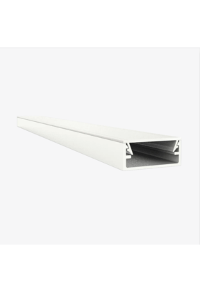 Wit LED profiel met klikafdekking 8,84 x 20mm - 304WIT