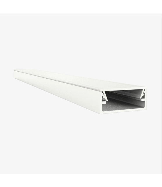 Wit LED profiel met klikafdekking8,84 x 20mm - 304WIT