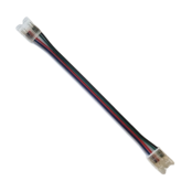 RGBW/RGBWW COB LED strip connector 2 zijdig – soldeervrij – klik connector – 12mm - IP20