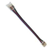RGBW/RGBWW COB LED strip connector 2 zijdig – soldeervrij – klik connector – 12mm - IP20