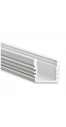 Aluminium LED profiel met klikafdekking - 16,8mm x 13,01mm - 02ALU