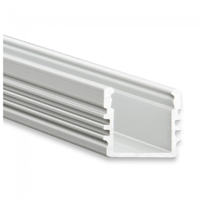 Aluminium LED profiel met afdekking - 16,8mm x 13,01mm - 02ALU