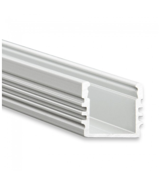 Aluminium LED profiel met klikafdekking - 16,8mm x 13,01mm - 02ALU