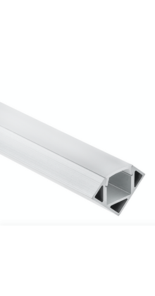 LED hoek profiel met klikafdekking 25,66mm x 18,01mm - C23ALU