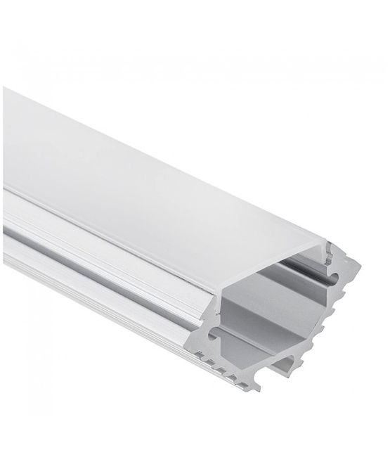 LED hoekprofiel met opaal klikafdekking 33,60 mm x 26,52 mm - C11ALU
