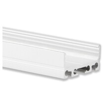 XL Wit LED profiel met afdekking naar keuze 26,79mm x 11,69mm - XL04WIT