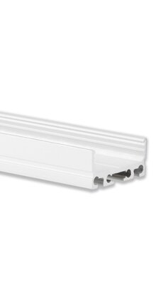 XL Wit LED profiel met afdekking naar keuze 26,79mm x 11,69mm - XL04WIT
