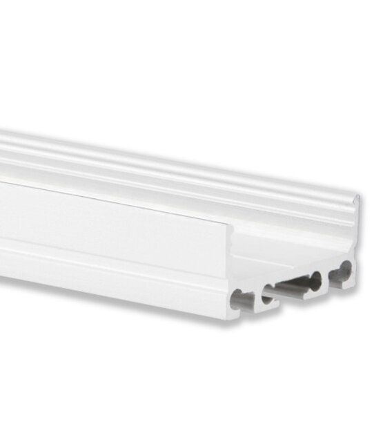 XL Wit LED profiel met afdekking naar keuze 26,79mm x 11,69mm - XL04WIT