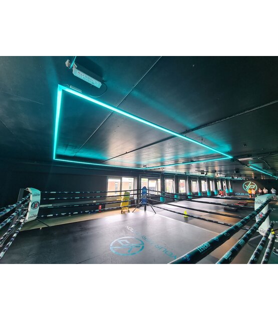 XL Wit LED profiel met afdekking naar keuze 26,79mm x 11,69mm - XL04WIT