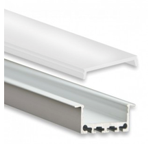 XL LED inbouw profiel met klikafdekking 36,79mm x 11,69mm - XL05ALU