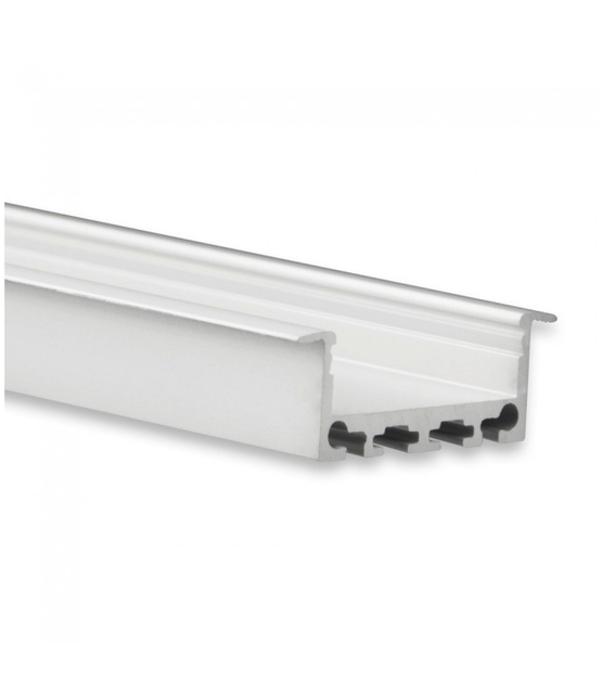 XL LED inbouw profiel met klikafdekking 36,79mm x 11,69mm - XL05ALU