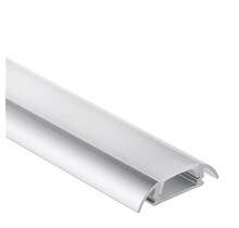 LED opbouw profiel met afdekking 25,79 mm x 6,5 mm 17ALU