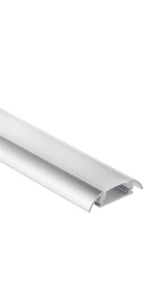 LED opbouw profiel met afdekking 25,79 mm x 6,5 mm 17ALU