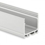 XL LED profiel met afdekking 26.79 mm x 26 mm XL06ALU