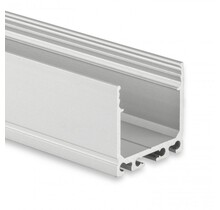 XL LED profiel met afdekking 26.79 mm x 26 mm XL06ALU