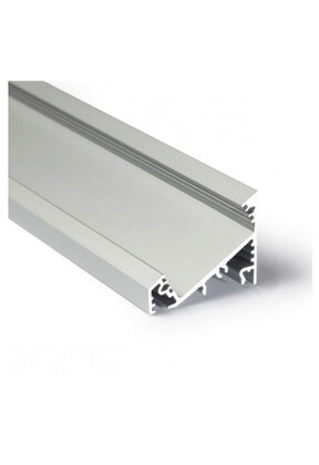 LED hoekprofiel met afdekking 34 mm x 26,8 mm - C27ALU