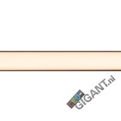 LED opbouw profiel met afdekking 18,1 mm x 19,02 mm - 18ALU