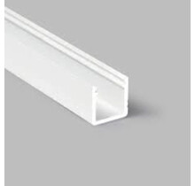 Wit LED profiel met afdekking 12 mm x 12 mm – SLIM200WIT