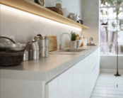 LED inbouw profiel met afdekking 21,30mm x 6,6mm - 08.1ALU