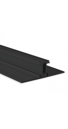 LED profiel Up Down - met klikafdekking 21,3 mm x 70 mm - UpDown01Zwart