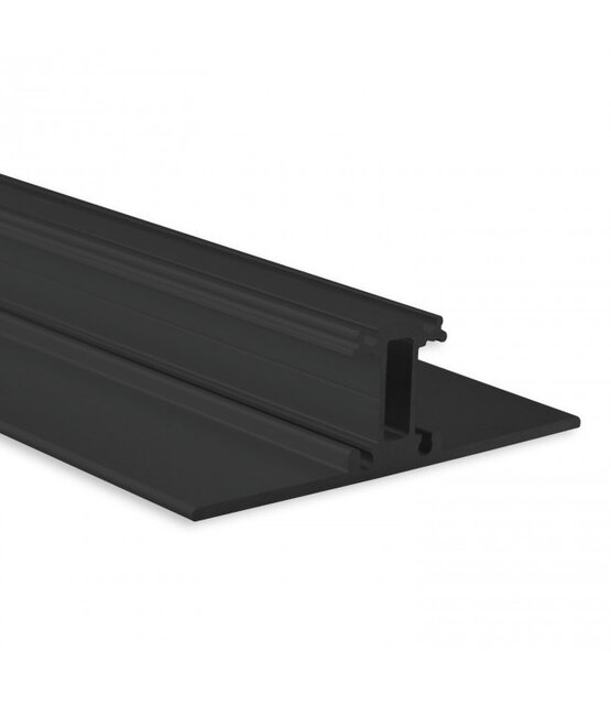LED profiel Up Down - met klikafdekking 21,3 mm x 70 mm - UpDown01Zwart