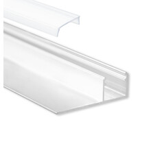 LED gipsplaat profiel inclusief klikafdekking 47mm x 14,50mm - GIPS100