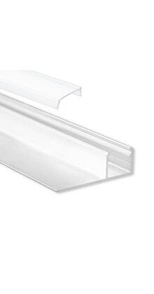LED gipsplaat profiel inclusief klikafdekking 47mm x 14,50mm - GIPS100