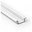 LED profielen Luksus Wit LED inbouw profiel met afdekking 21,30 mm x 6,60 mm - 08.1WIT