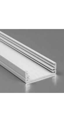 Wit LED XL profiel 2 meter met lage afdekking 32mm x 11 mm - XL24WIT