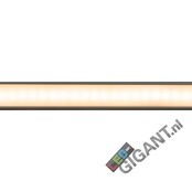 LED inbouw profiel inclusief afdekking 28 mm x 8 mm - 09Inbouw-Alu