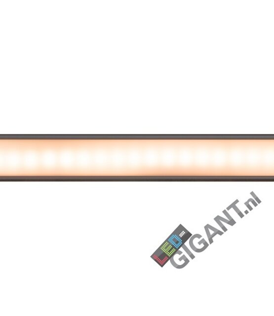 LED inbouw profiel inclusief afdekking 28 mm x 8 mm - 09Inbouw-Alu