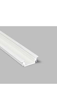 Wit LED inbouw profiel inclusief afdekking 28 mm x 8 mm - 09Inbouw-wit