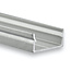 LED profielen Luksus LED op/inbouw profiel inclusief klikafdekking 17,15 mm x 7,40 mm - 04ALU