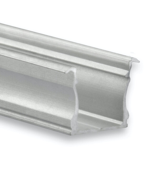 LED inbouw profiel met klikafdekking 23,5mm x 15mm - 07ALU - UITVERKOOP