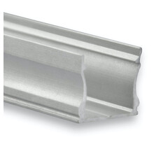 LED profiel met afdekking 17 mm x 15,2 mm - 06ALU