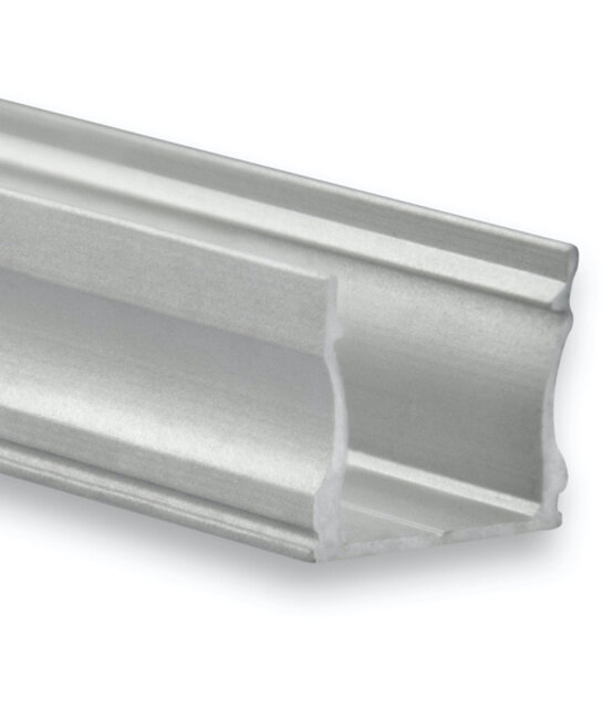 LED profiel met afdekking 17 mm x 15,2 mm - 06ALU