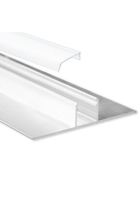 LED gipsplaat profiel met klikafdekking 77 mm x 13,5 mm GIPS200