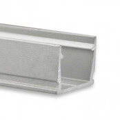 LED profiel met klikafdekking 13,4 mm x 11,46 mm – SLIM04ALU