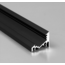 LED profielen Luksus Zwart LED hoekprofiel met afdekking 20 mm x 16 mm - C14ZWART